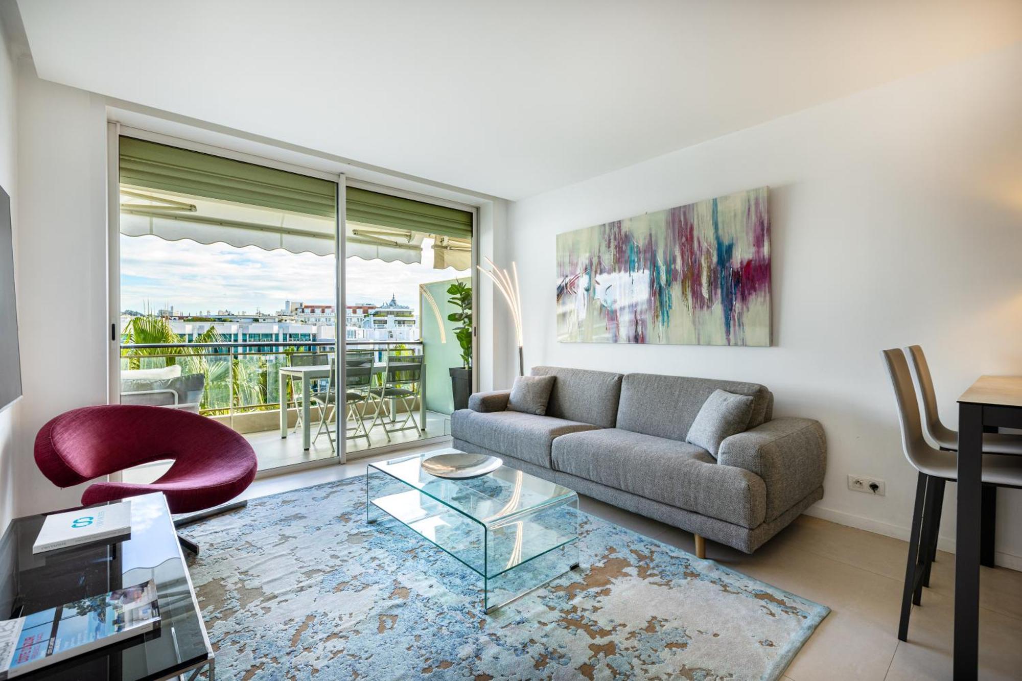 Agence Des Residences - Appartements Prives Du 45 Croisette- Prestige คานส์ ห้อง รูปภาพ