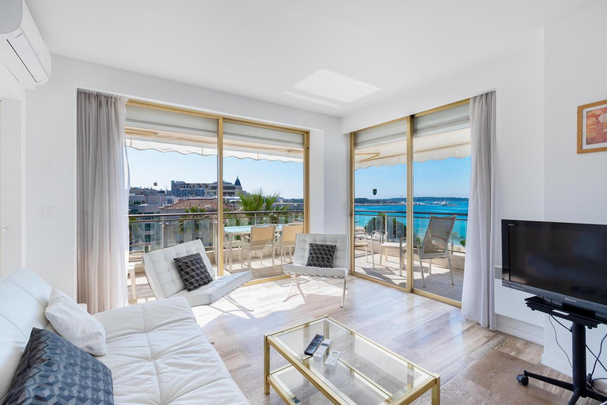 Agence Des Residences - Appartements Prives Du 45 Croisette- Prestige คานส์ ห้อง รูปภาพ